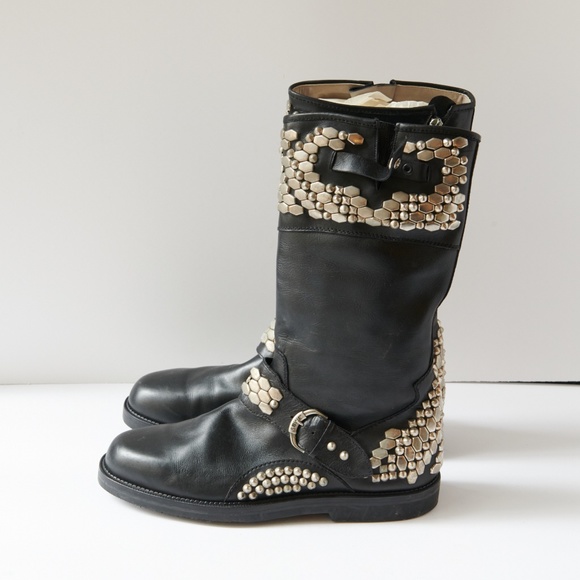 80s - SUSAN BENNIS - WARREN EDWARDS - Boots - Men\'s - 10 - BLK Leather main image 6